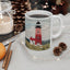Artistic Mug - Felted Lighthouse 5