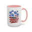 4th of July Mug - Stars & Stripes America
