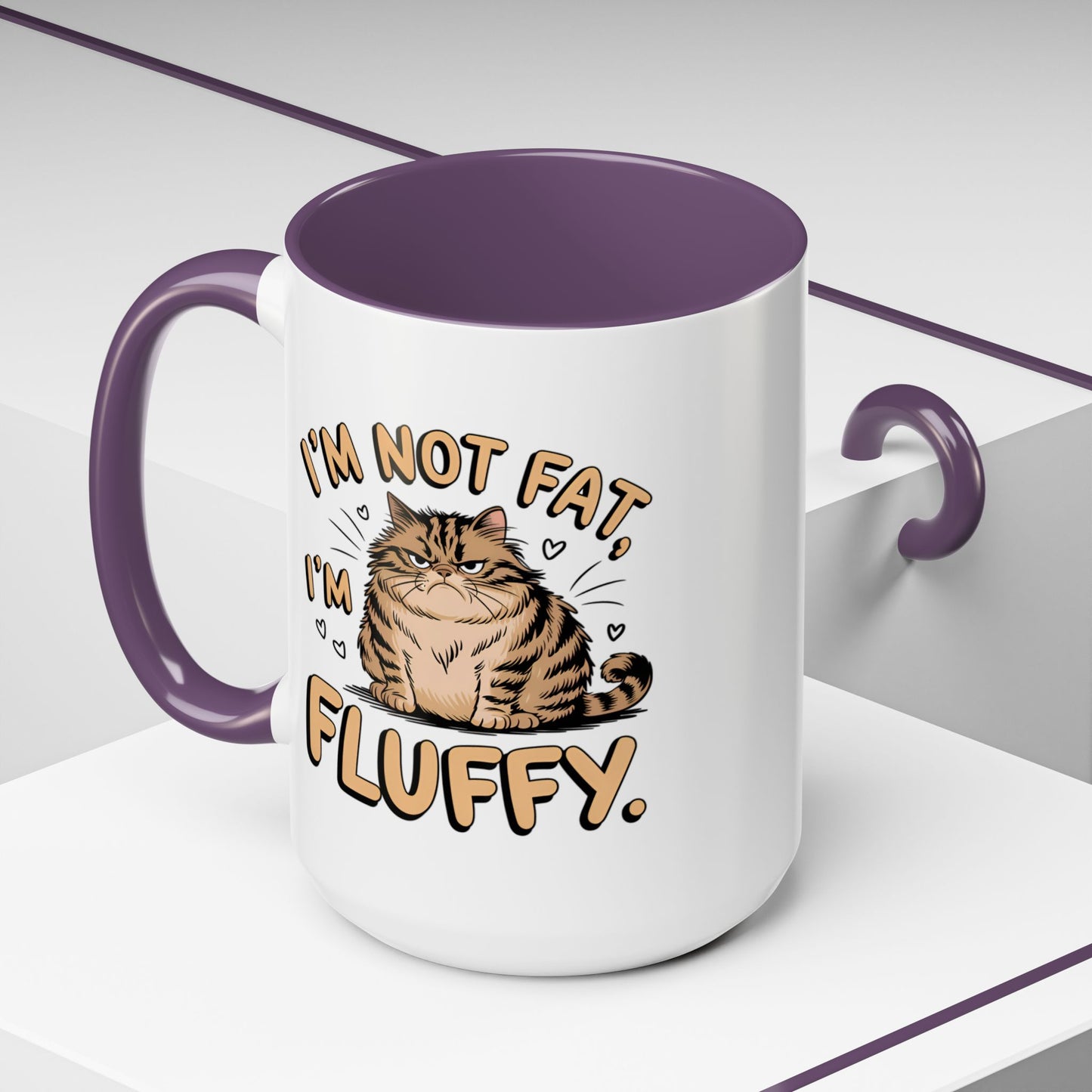 Animal Mug - I'm Not Fat I'm Fluffy