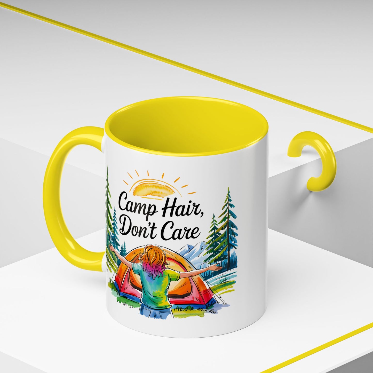 Adventure Mug - Camp Hair Don't Care
