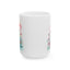 Christmas Mug - Christmas Tree and Mistletoe