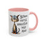 Humor Mug - Strong Coffee Brightens Your Mood