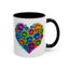 Animal Mug - Dog Paws Heart