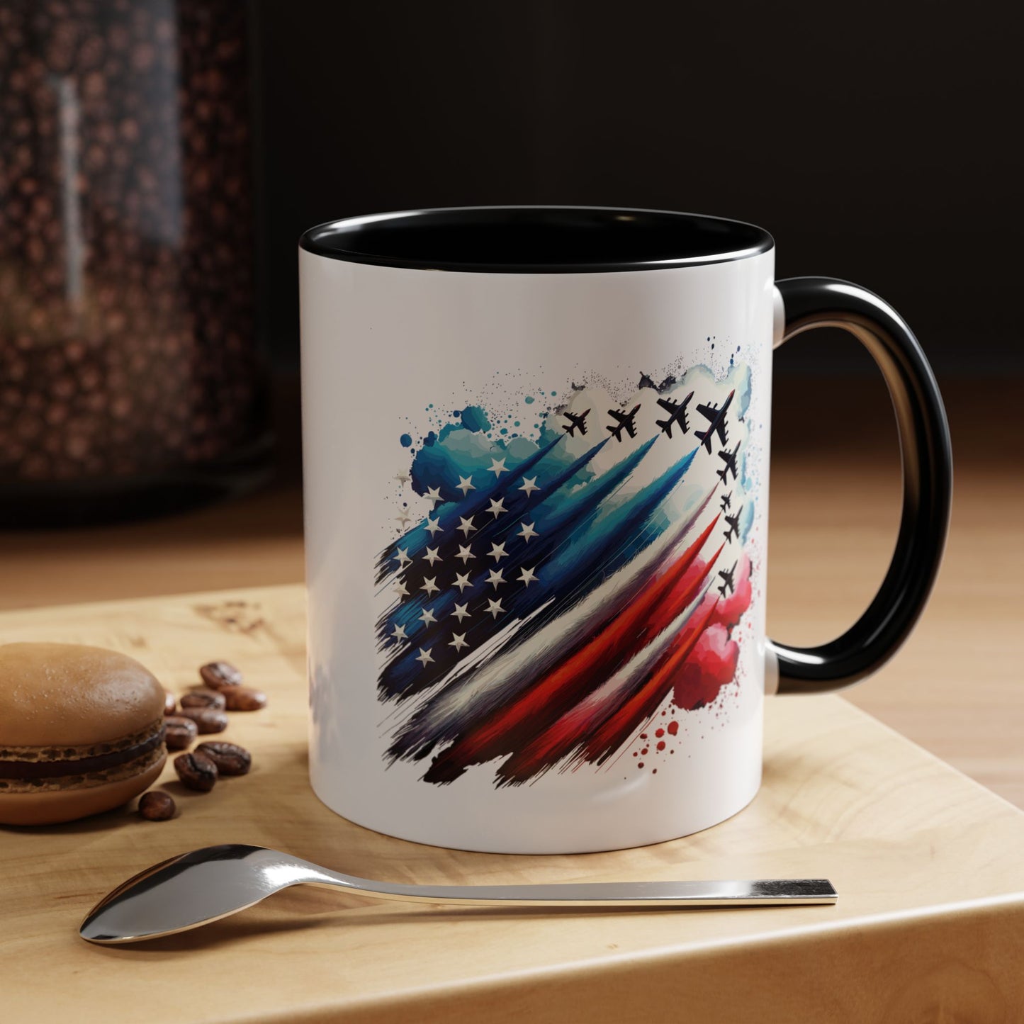 4th of July Mug - Fighter Jets USA Patriotic
