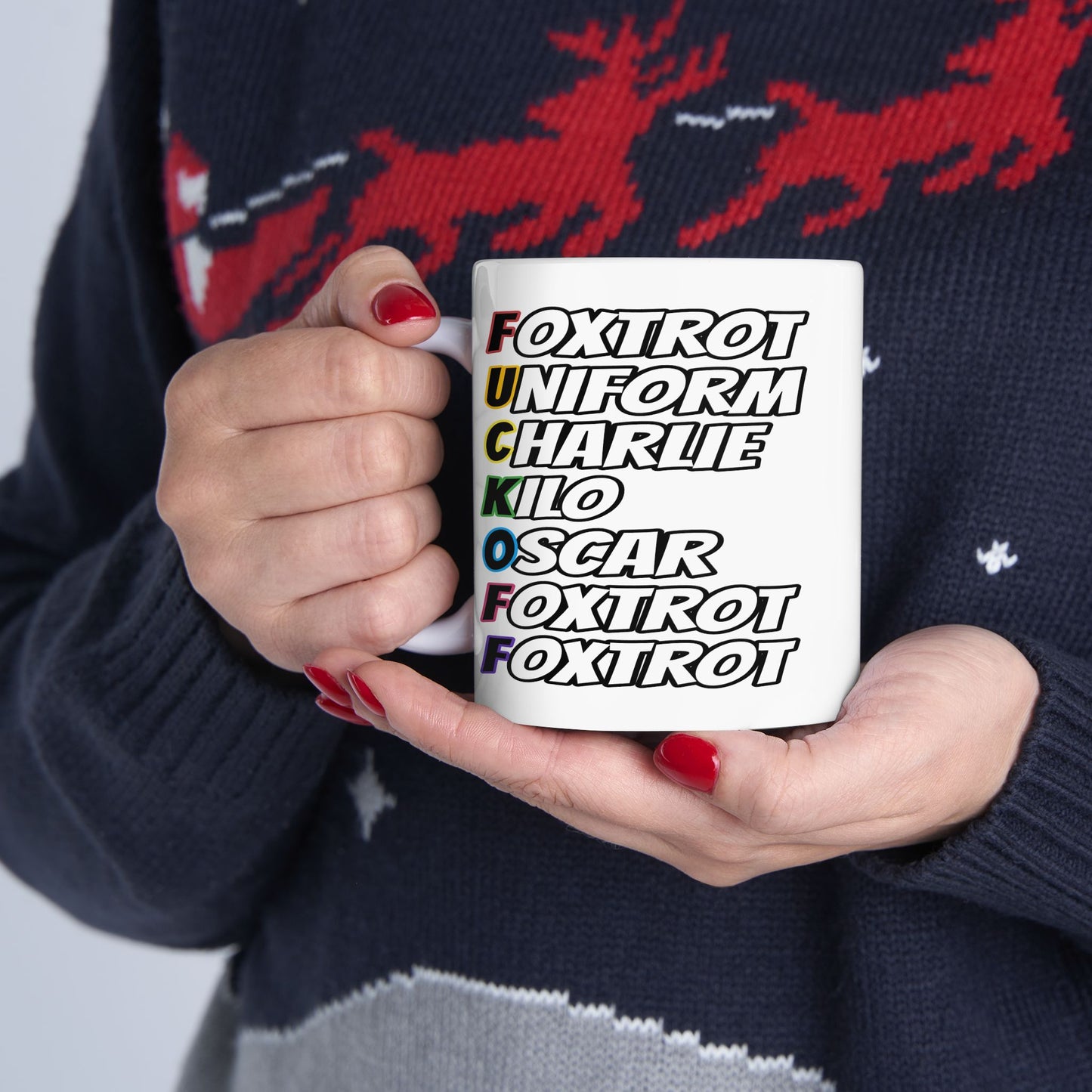 Adult Mug - Phonetic Fuck Off