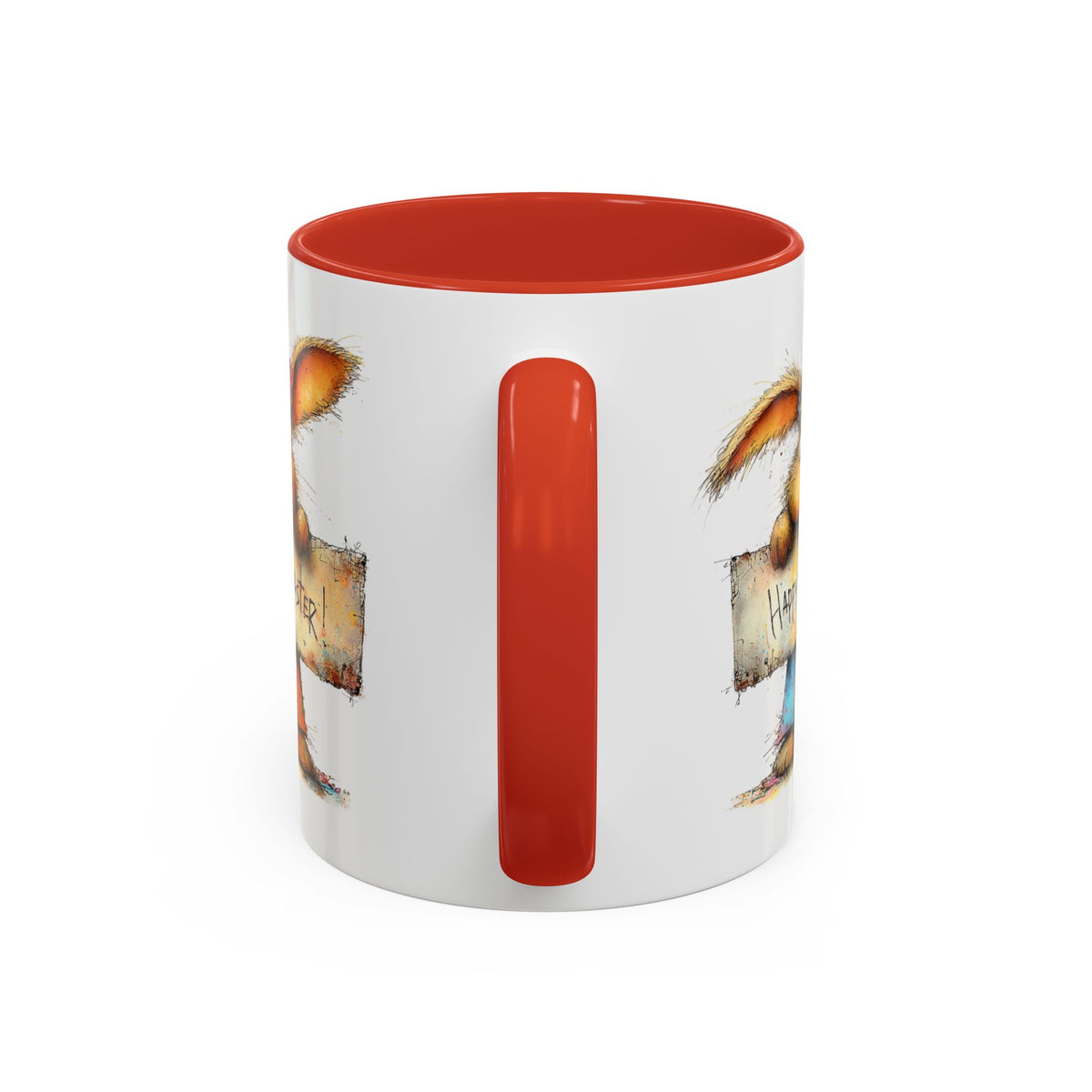 Easter Mug - Happy Easter Bunny Sign