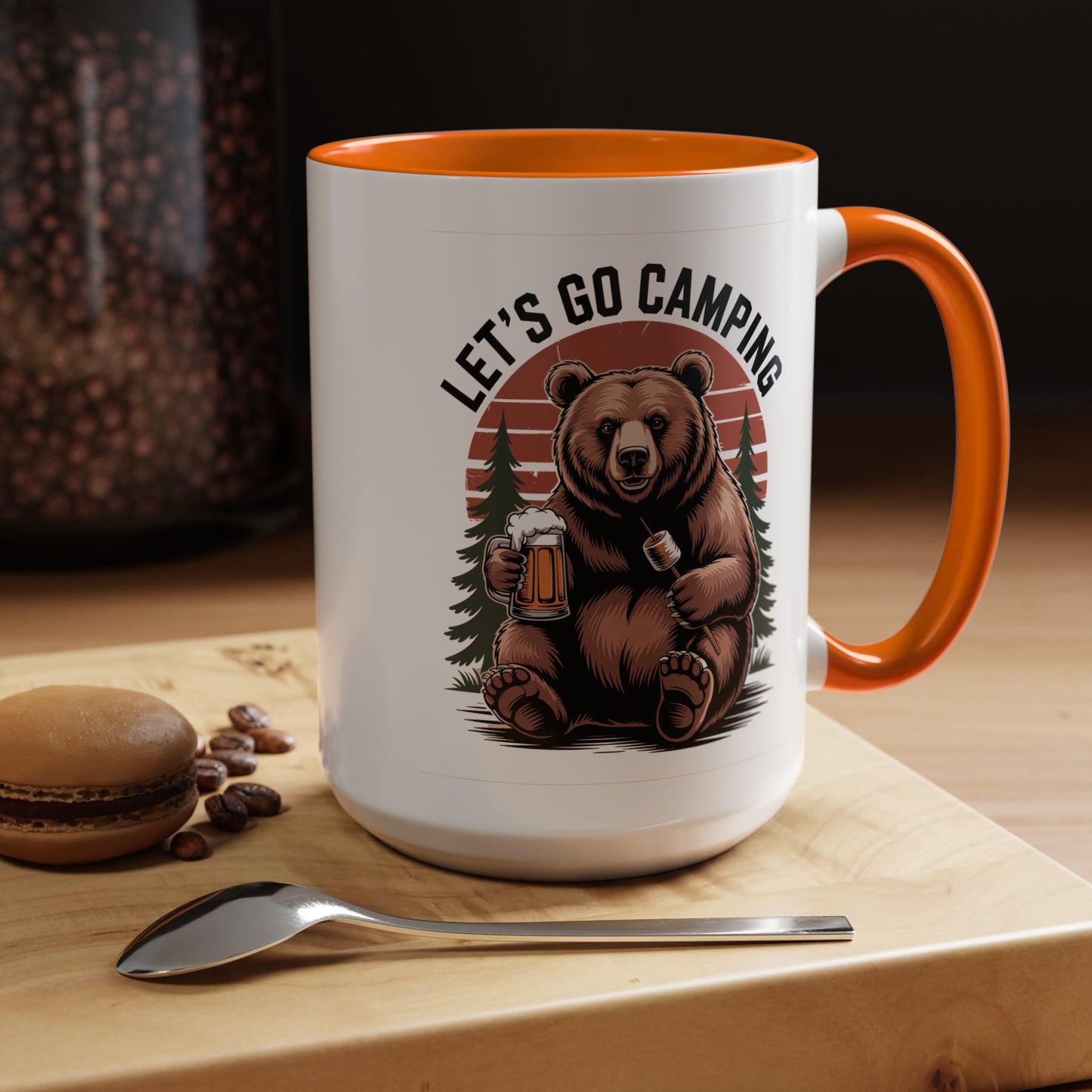 Adventure Mug - Let's Go Camping Bear