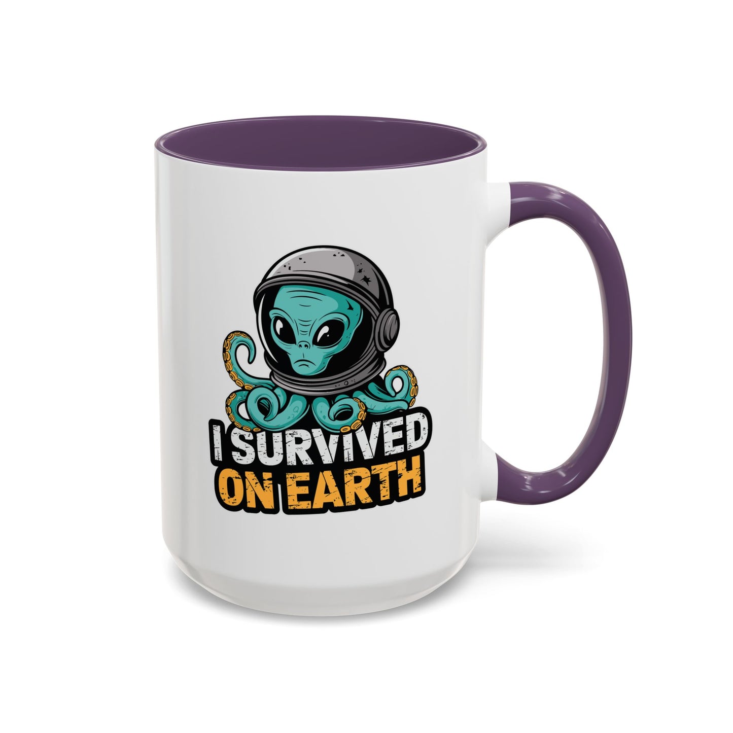 Alien Mug - I Survived On Earth