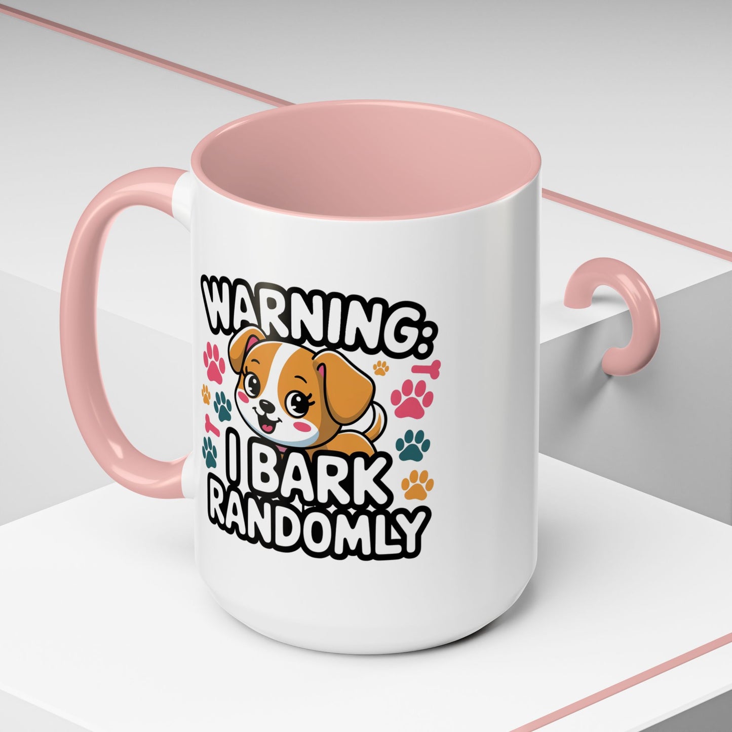 Animal Mug - Warning I Bark Randomly
