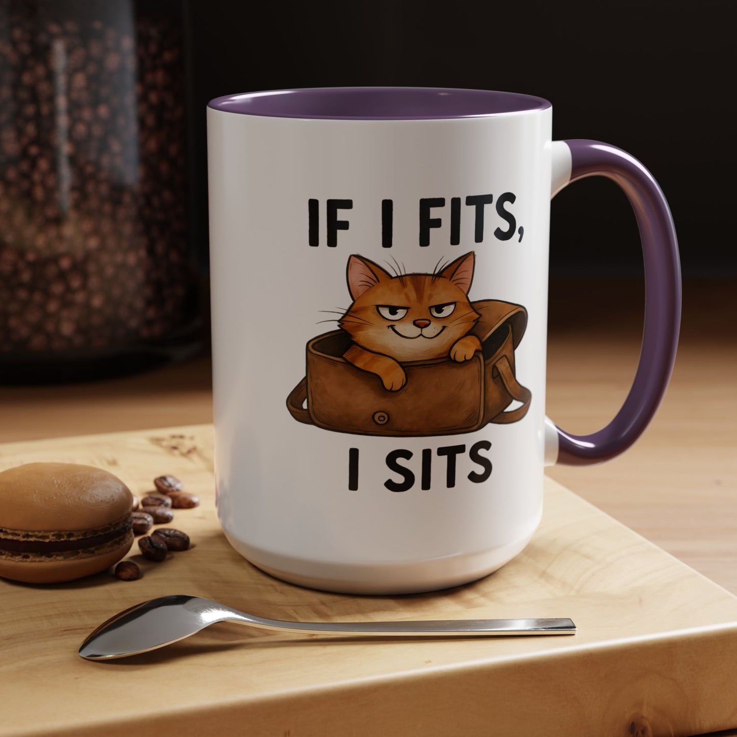 Animal Mug - If I Fits I Sits