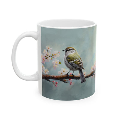 Artistic Mug - Felted Bird 2