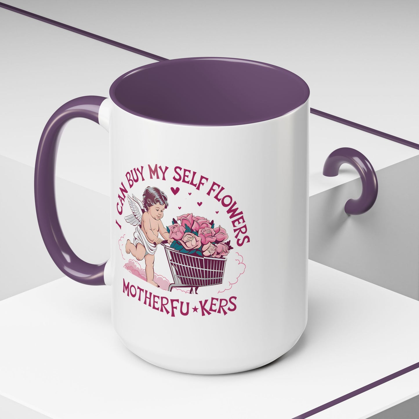 Adult Mug - I Can Buy My Self Flowers