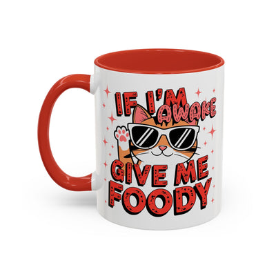 Animal Mug - If I'm Awake Give Me Foody