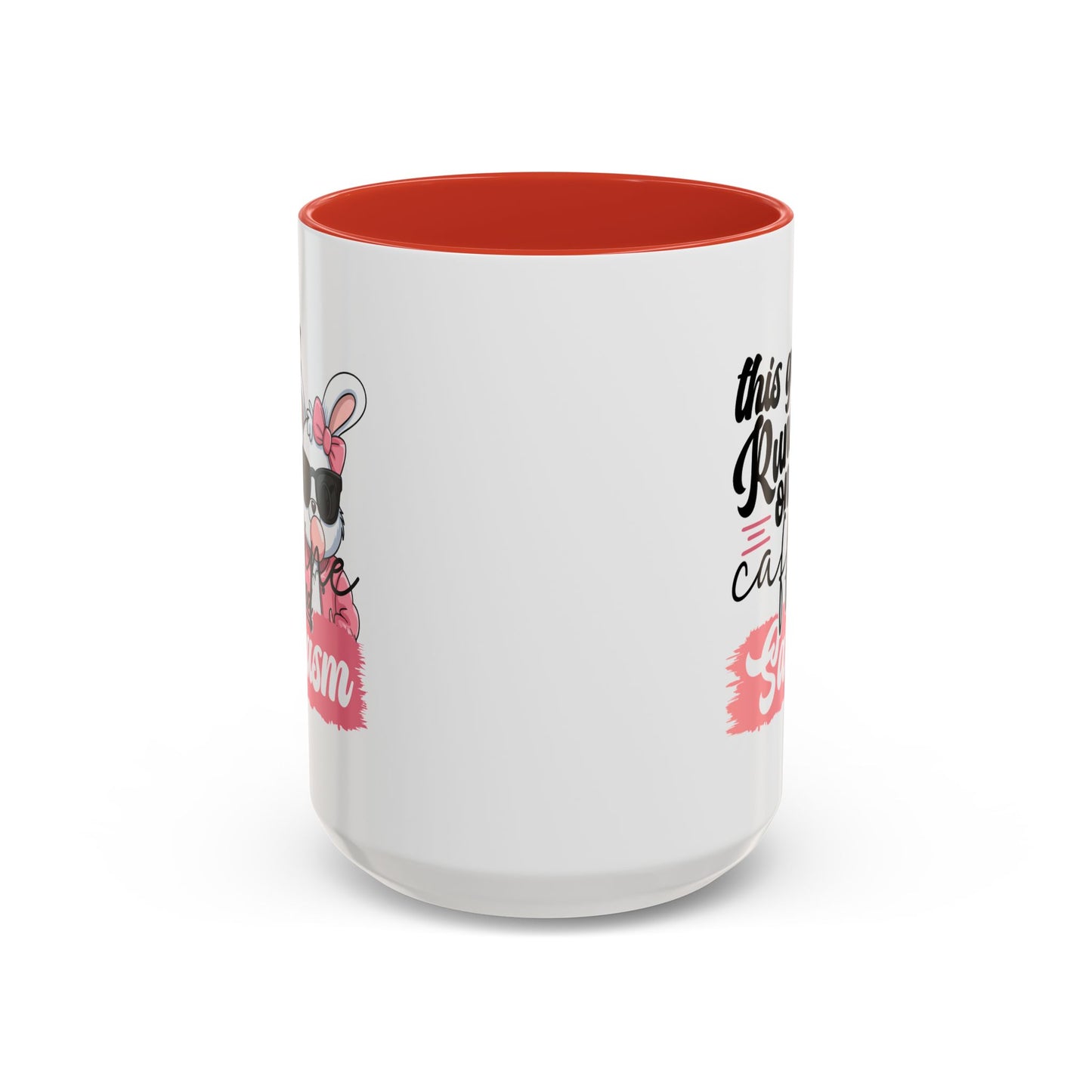 Humor Mug - This Girl Runs on Caffeine & Sarcasm
