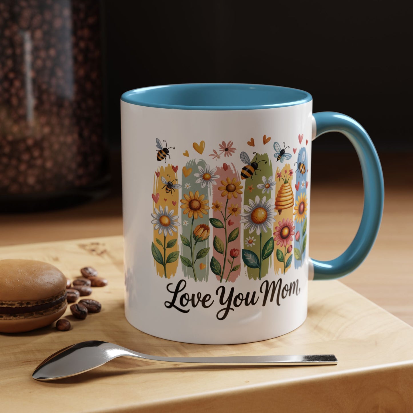 Mother's Day Mug - Love You Mom Beehive
