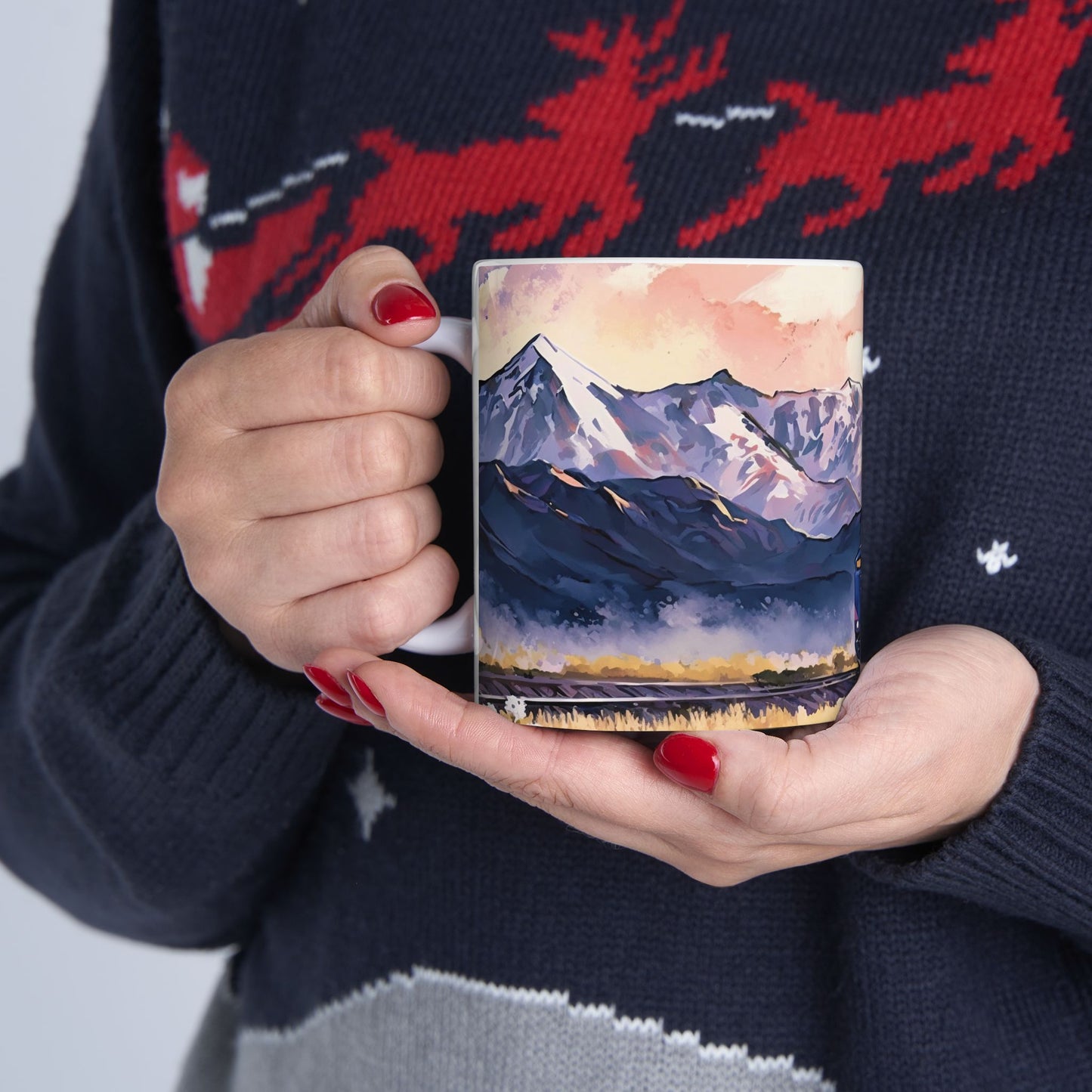 Adventure Mug - Train Journey 2