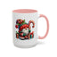 Christmas Mug - Gnome Candy Cane and Presents