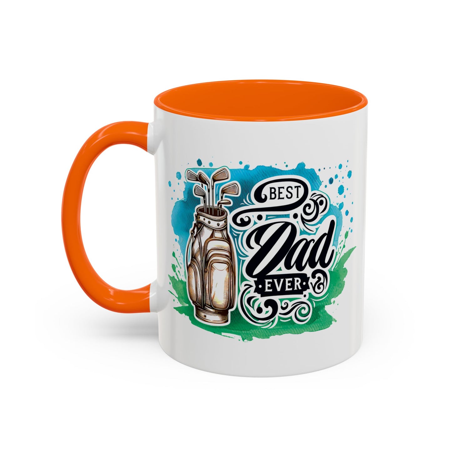 Father's Day Mug - Best Dad Ever Golf