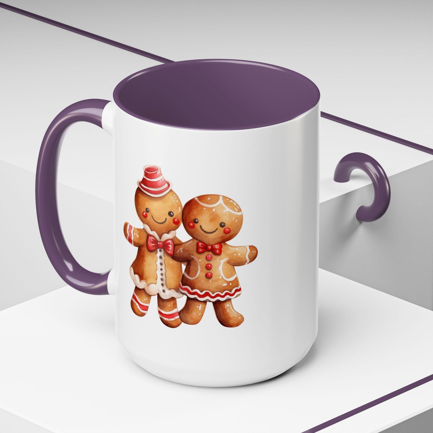 Christmas Mug - Gingerbread Man Boy & Girl