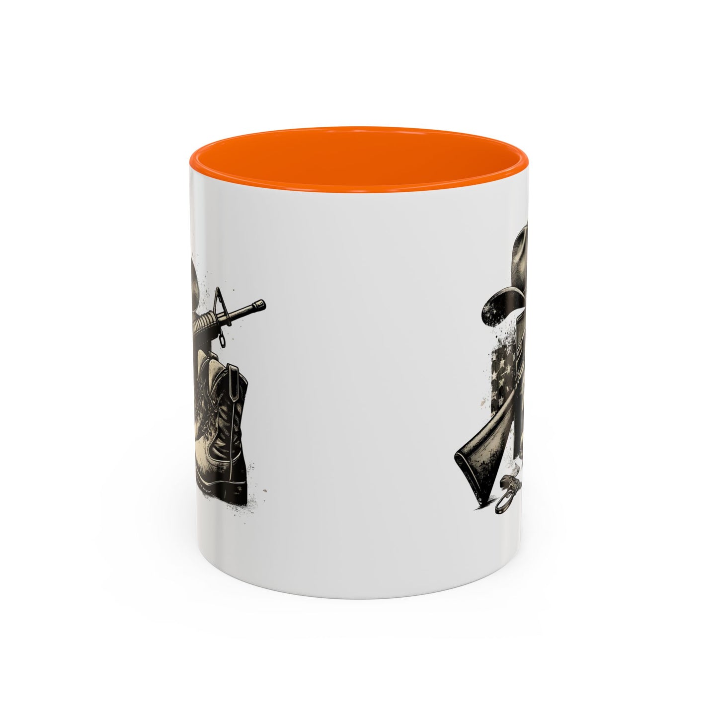4th of July Mug - Soldier Hat Boots Gun
