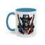 4th of July Mug - Skeleton with American Flag