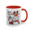 Christmas Mug - Merry Xmas Santa Snowman Reindeer