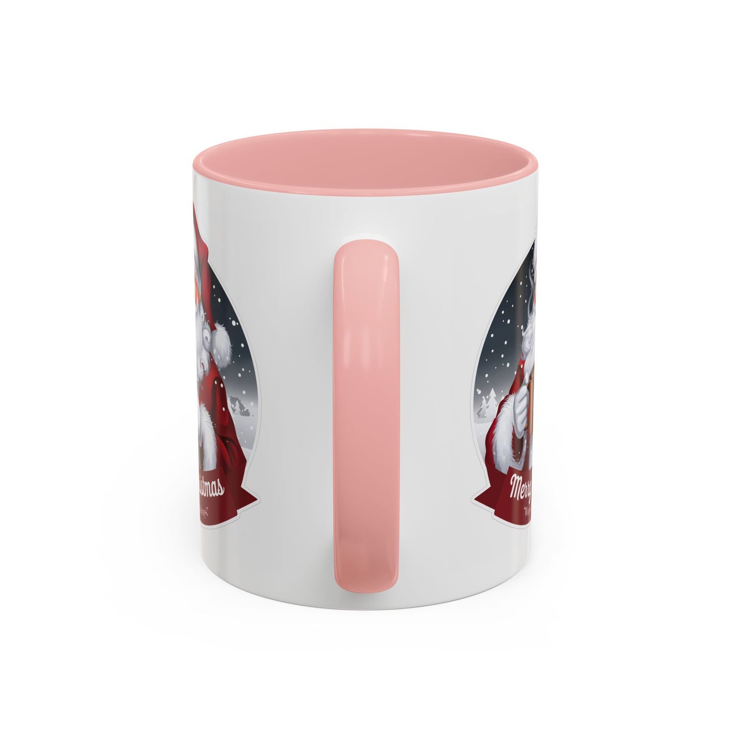 Christmas Mug - Merry Christmas Warm Wishes Always Santa