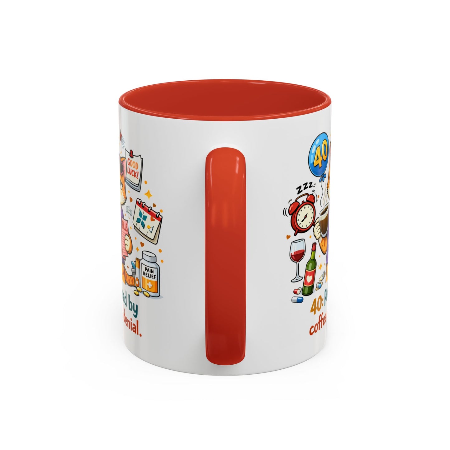 Birthday Mug - 40 Powered By