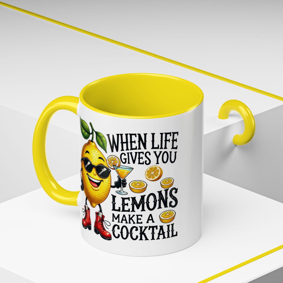 Humor Mug - When Life Gives You Lemons