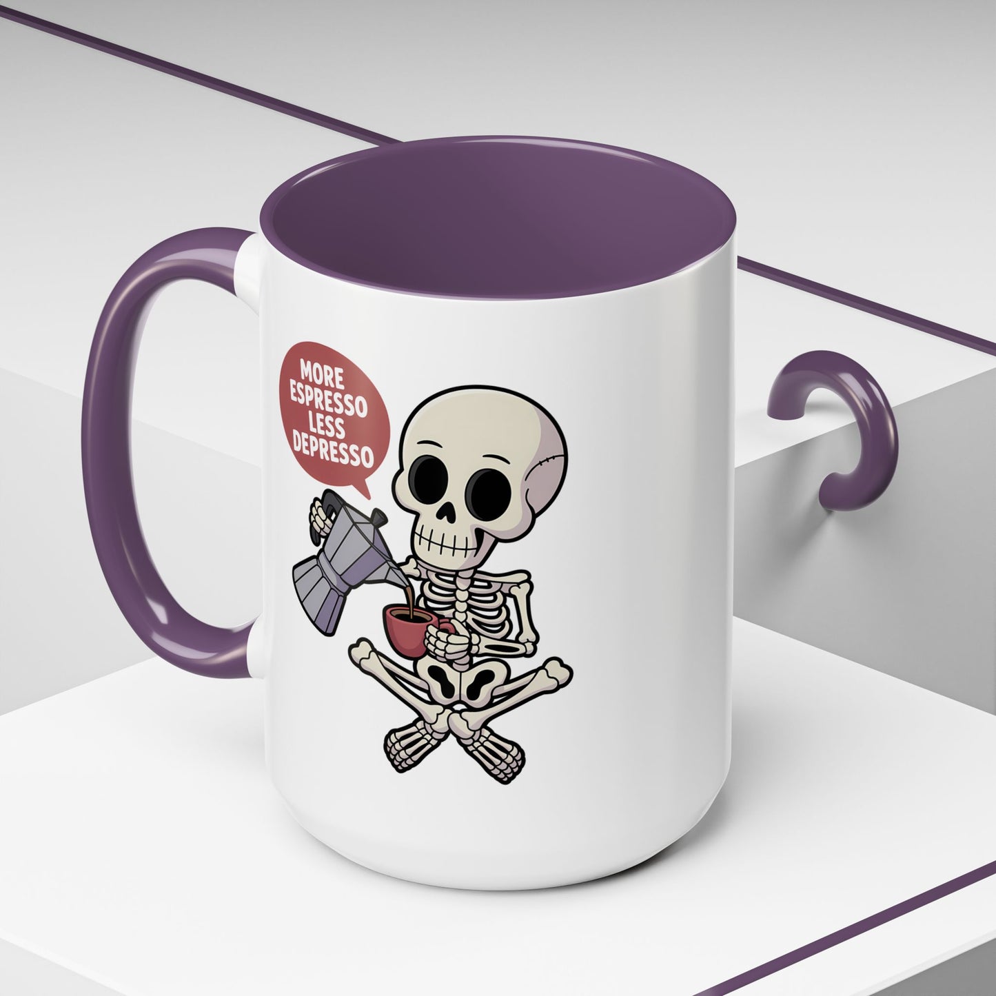 Halloween Mug - More Espresso Less Depresso