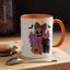 Halloween Mug - Cute Ghost With Cat