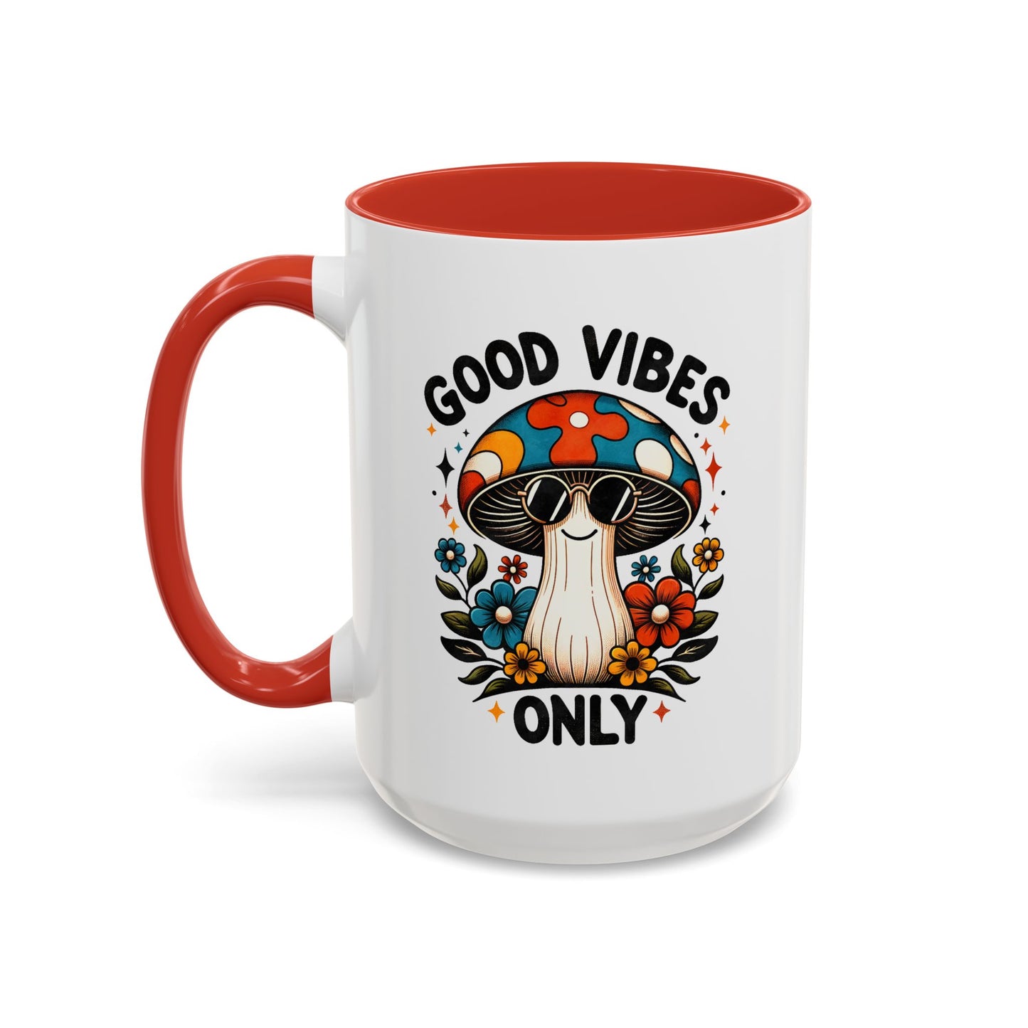 Wellness Mug - Good Vibes Only Mushroom