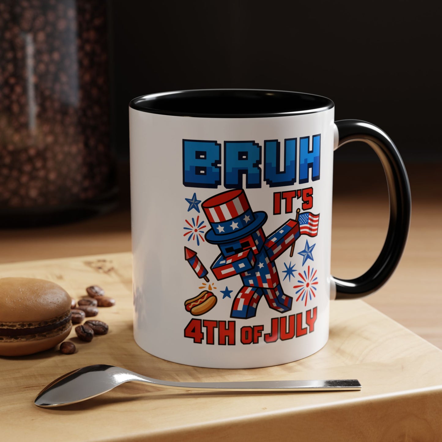 4th of July Mug - Bruh It's 4th of July