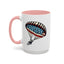 4th of July Mug - Airborne Soldier Parachute Flag
