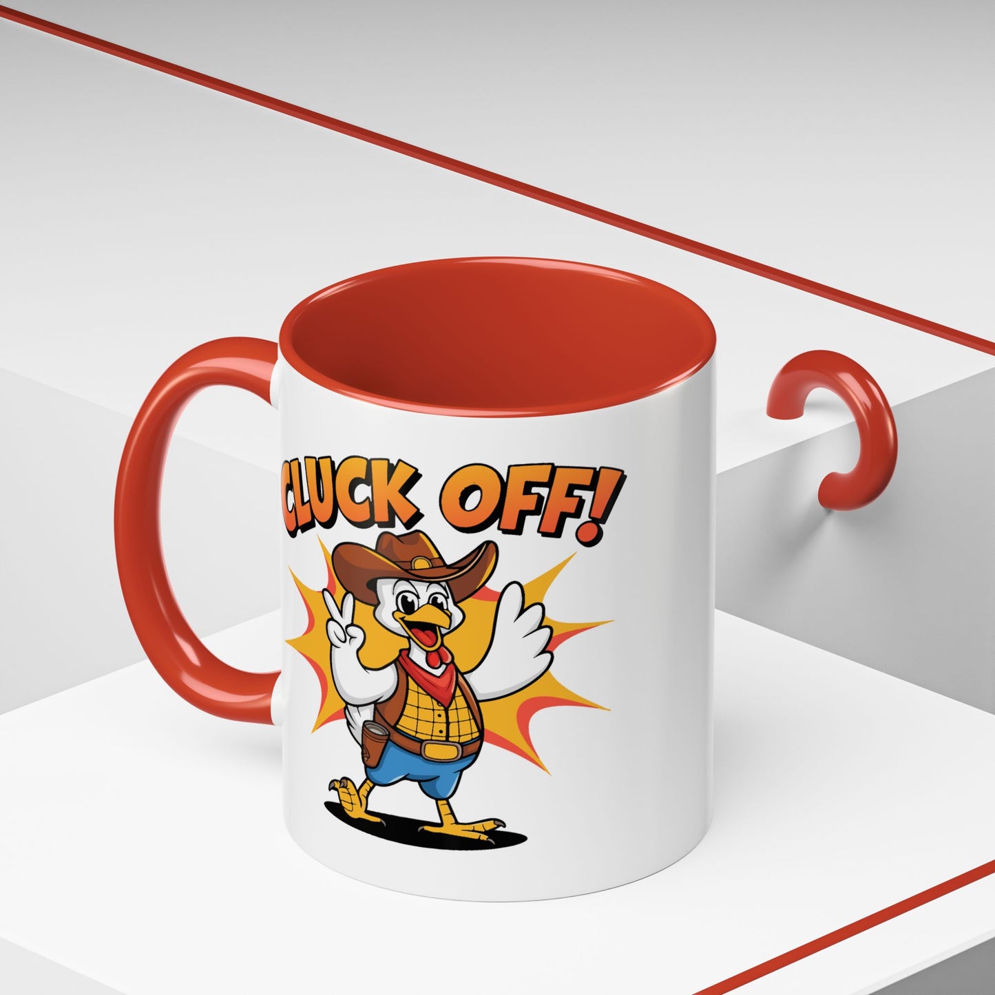 Humor Mug - Cluck Off