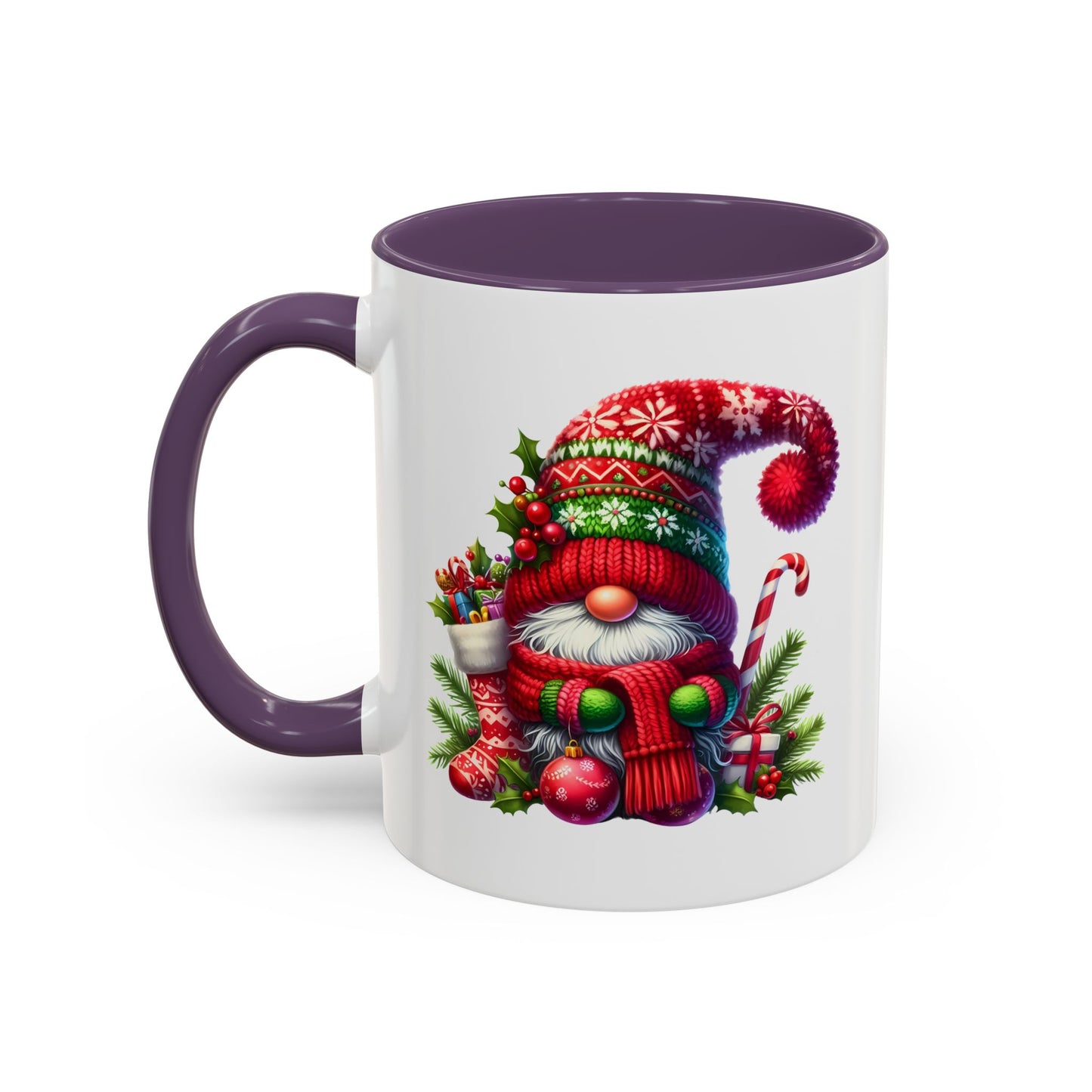 Christmas Mug - Gnome and Candy Cane