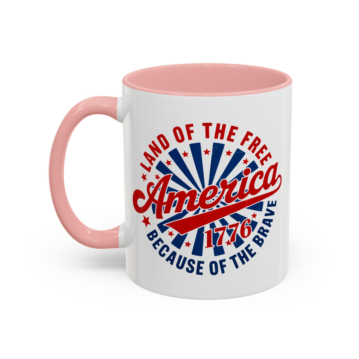 4th of July Mug - America 1776 Land of the Free