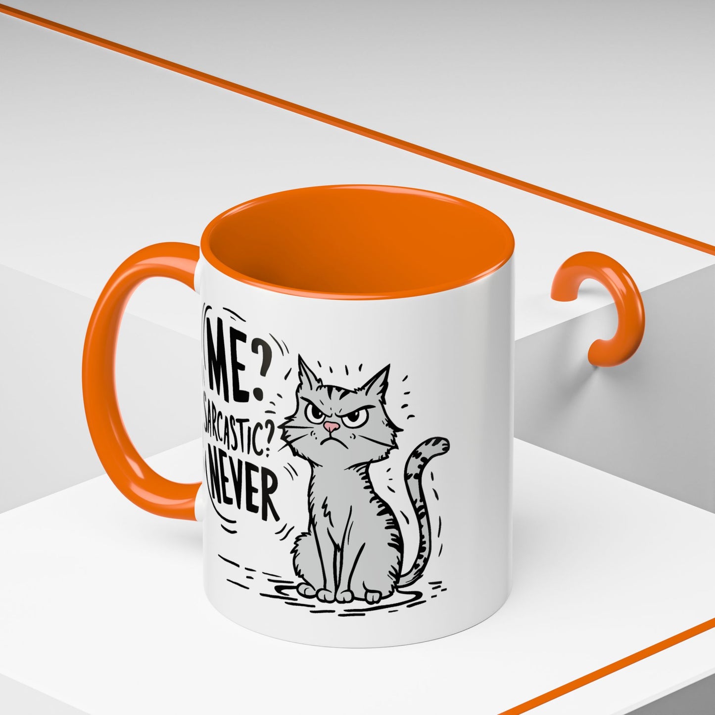 Animal Mug - Me? Sarcastic? Never