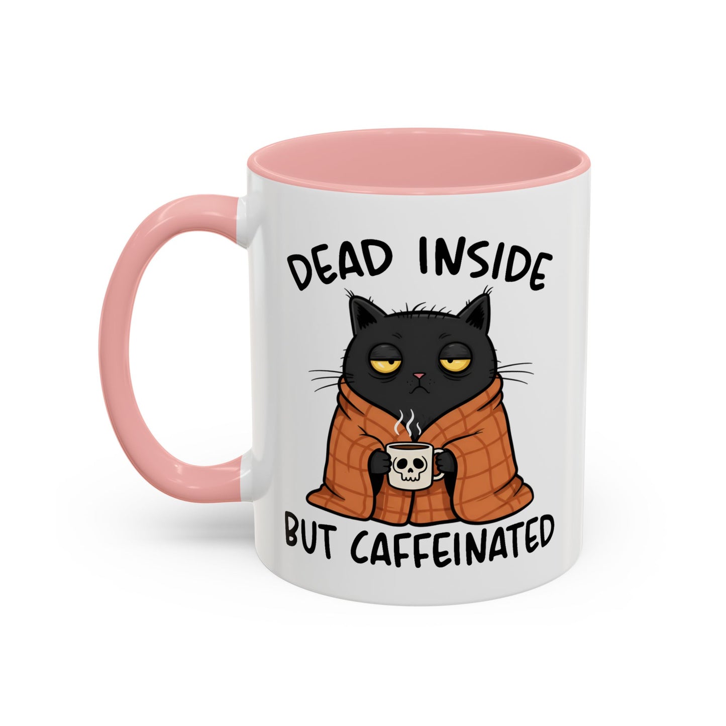 Animal Mug - Dead Inside But Caffeinated