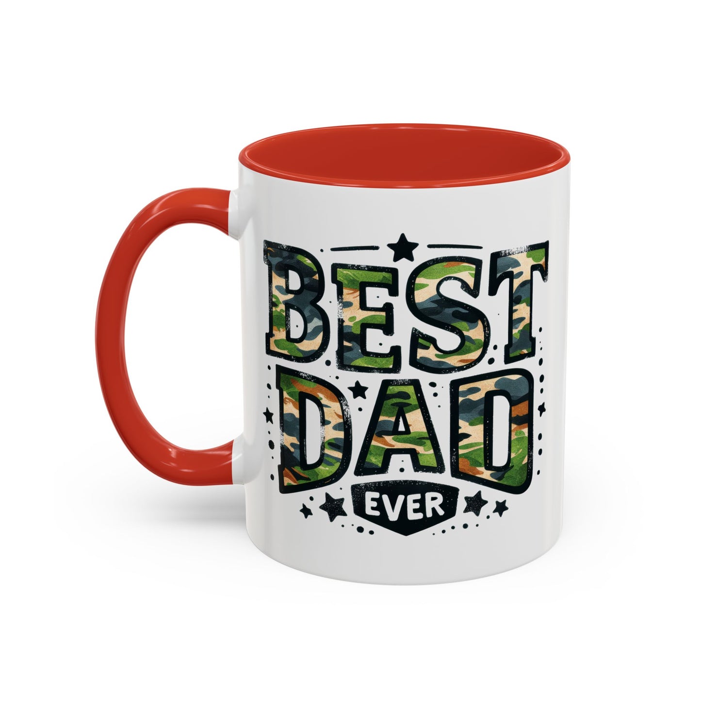 Father's Day Mug - Best Dad Ever Cammo