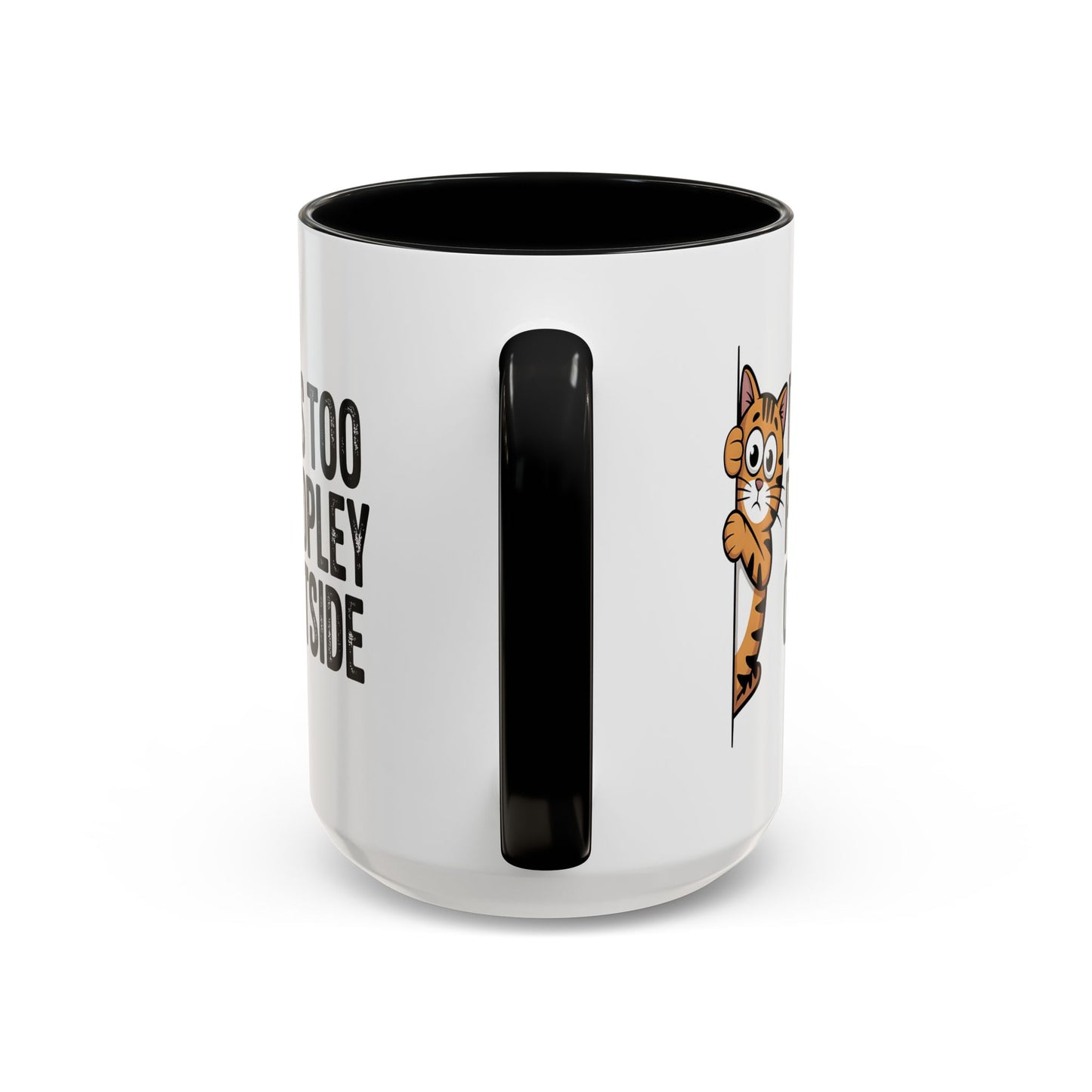Animal Mug - It's Too Peopley Outside