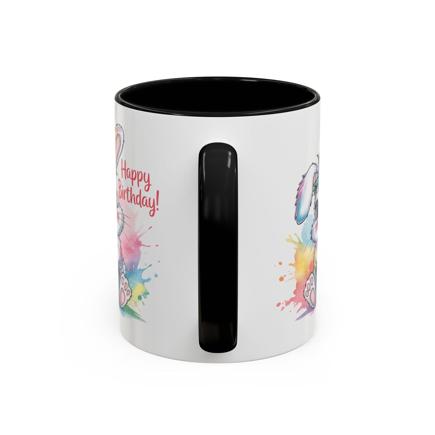 Birthday Mug - Happy Birthday Cute Bunny