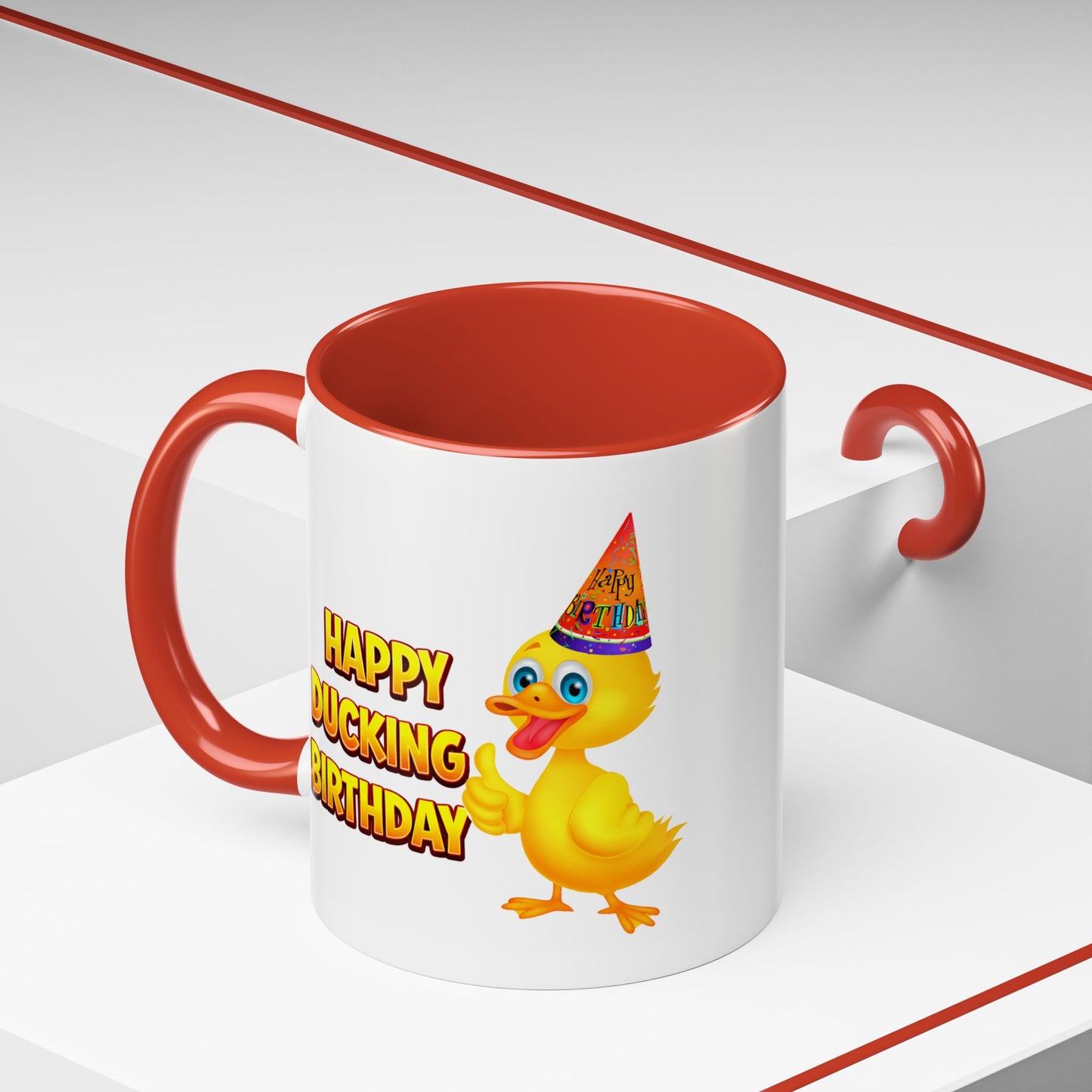 Birthday Mug - Happy Ducking Birthday