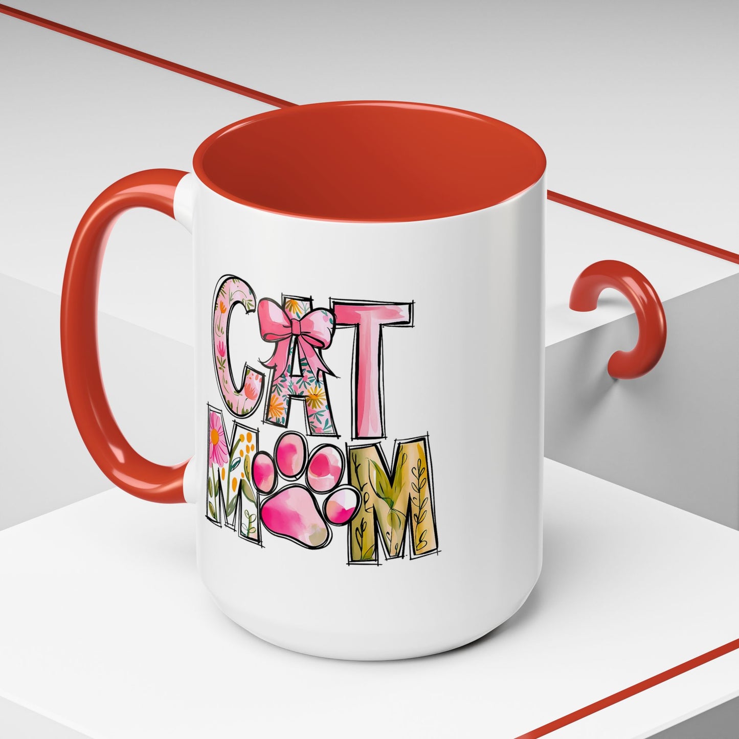 Animal Mug - Cat Mom