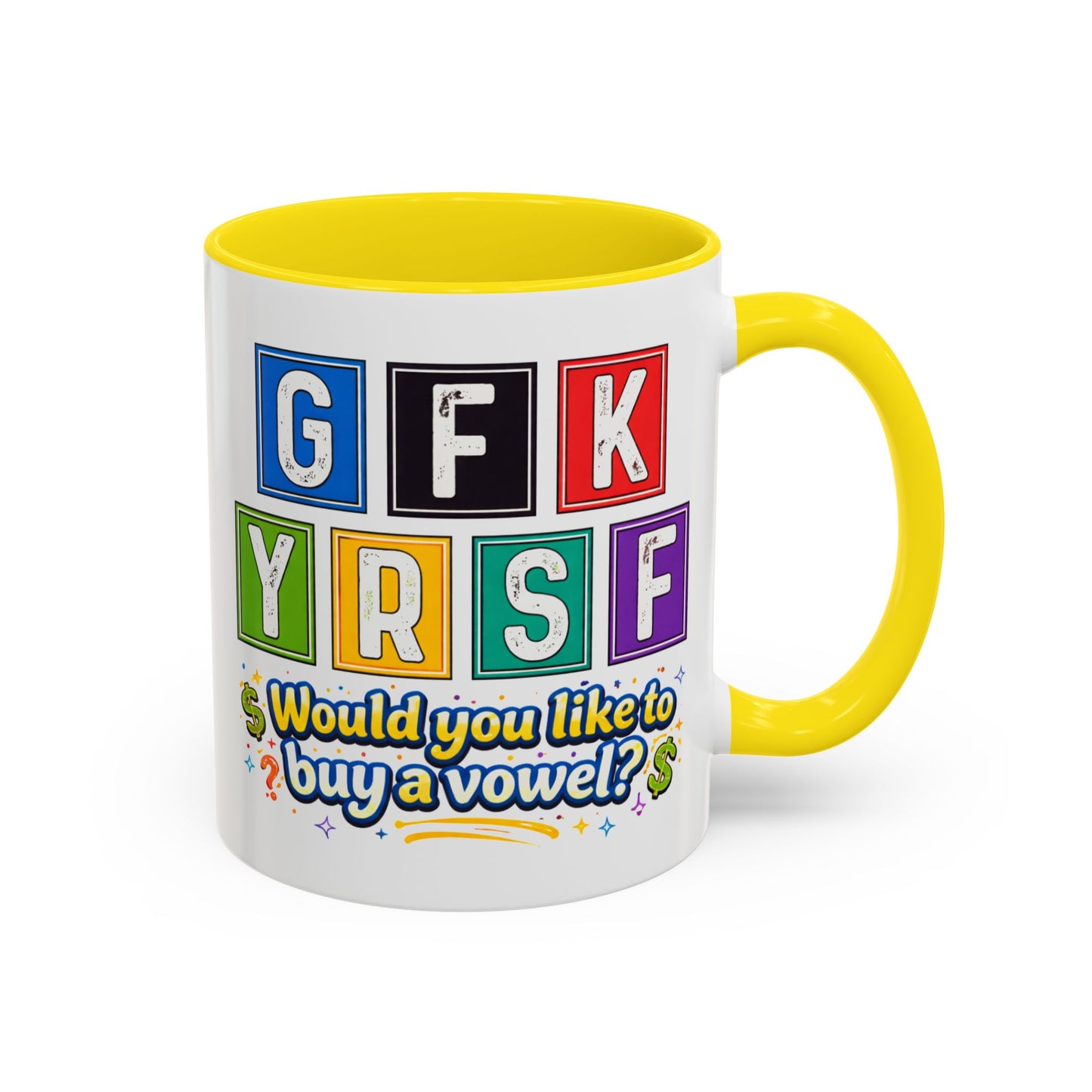 Humor Mug - Buy A Vowel