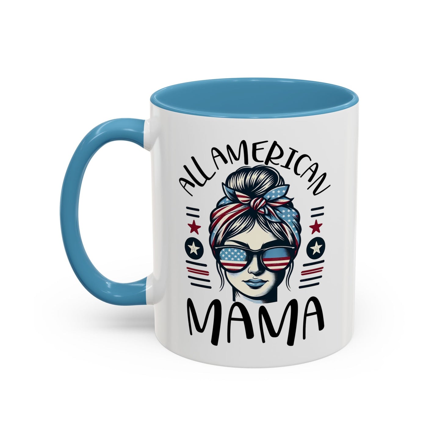 4th of July Mug - All American Mama