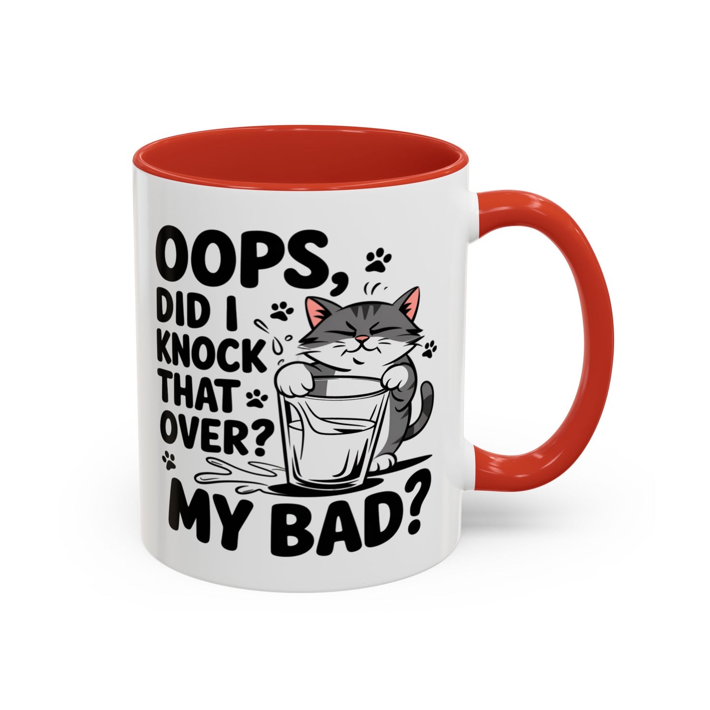 Animal Mug - Oops, Did I Knock That Over