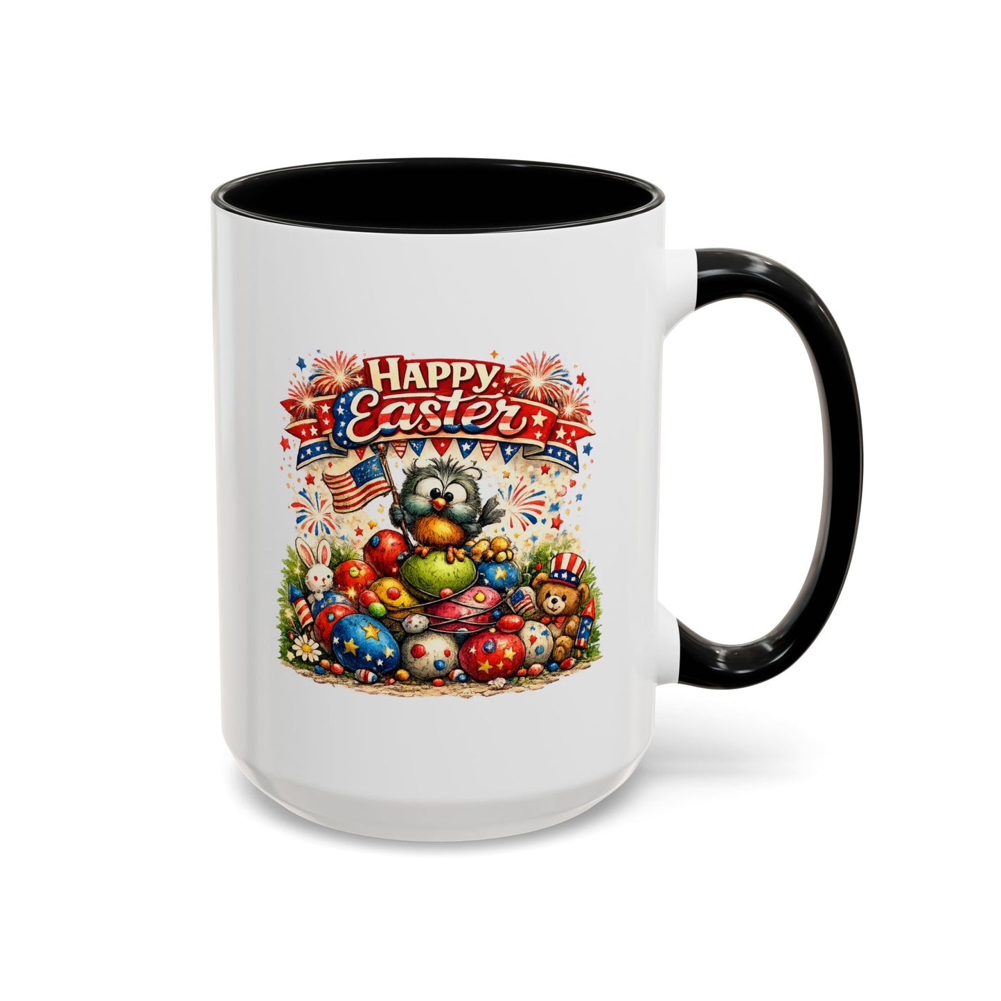 Easter Mug - Patriotic Happy Easter