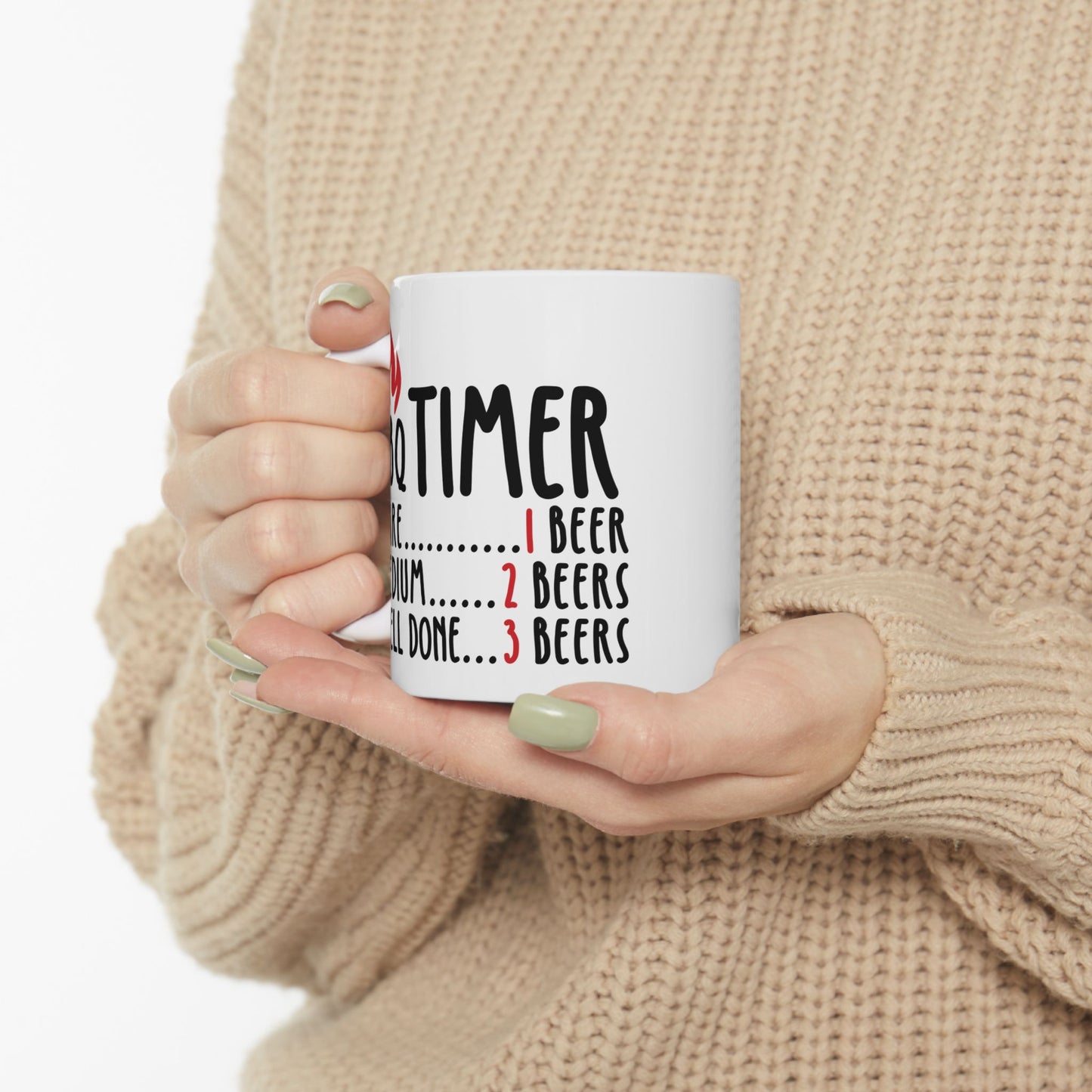 Father's Day Mug - BBQ Timer