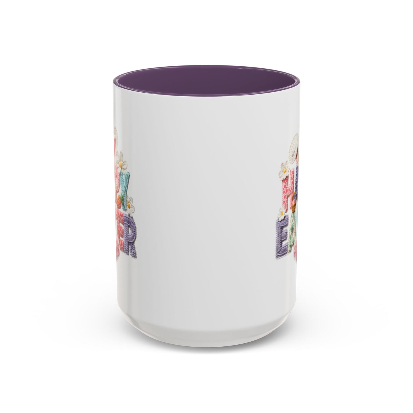 Easter Mug - Happy Easter Latch Yarn